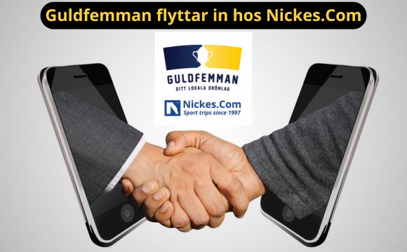 Guldfemman flyttar in hos Nickes.Com